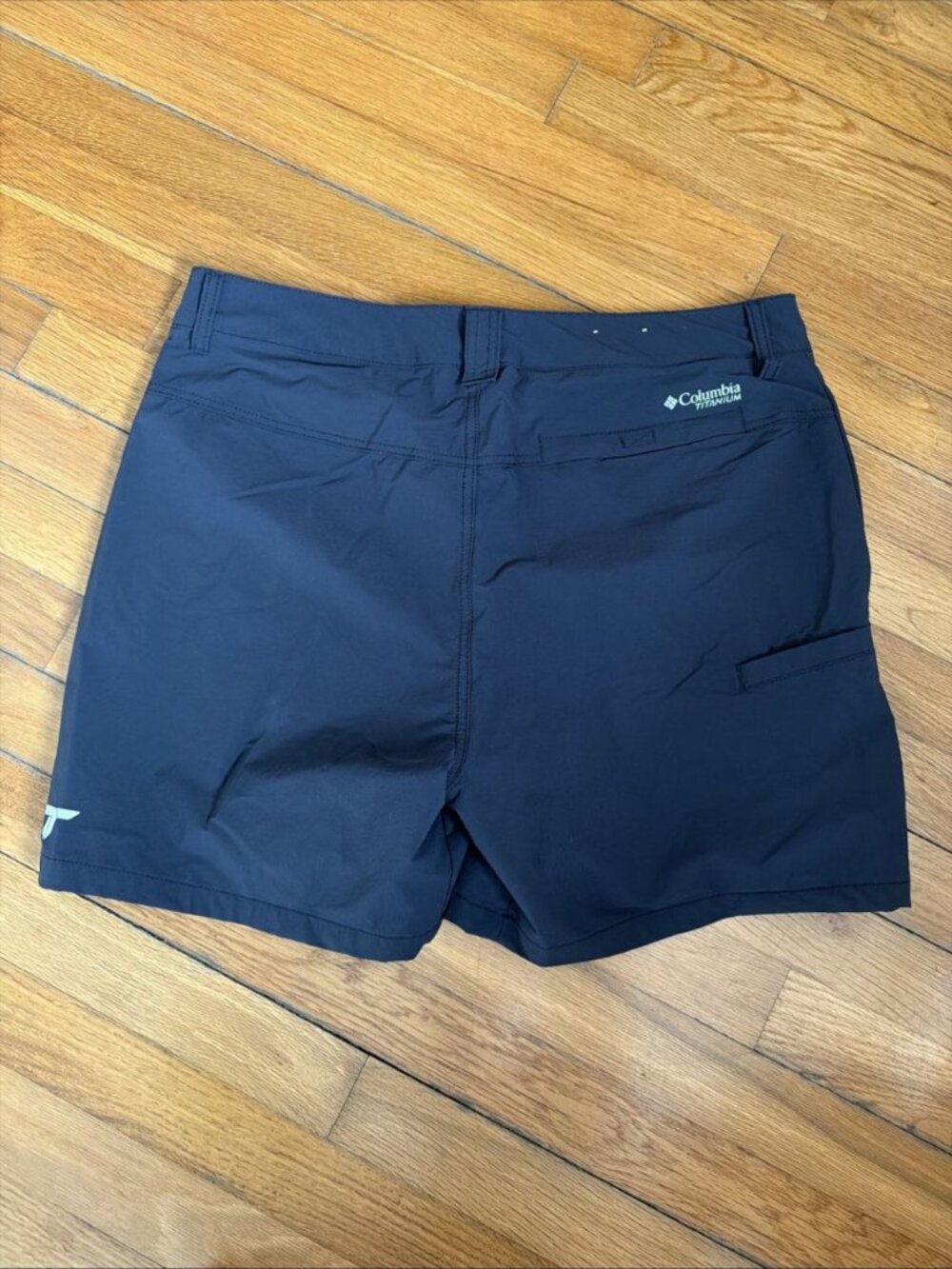 Columbia Summit Valley Shorts II Titanium Women's Black Stretch Pockets 14(P3) - Picture 4 of 7